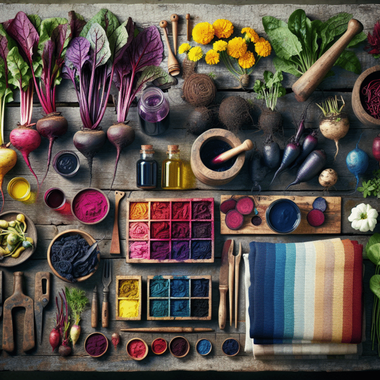 Preserving Plant Dyes for Long-Lasting Color