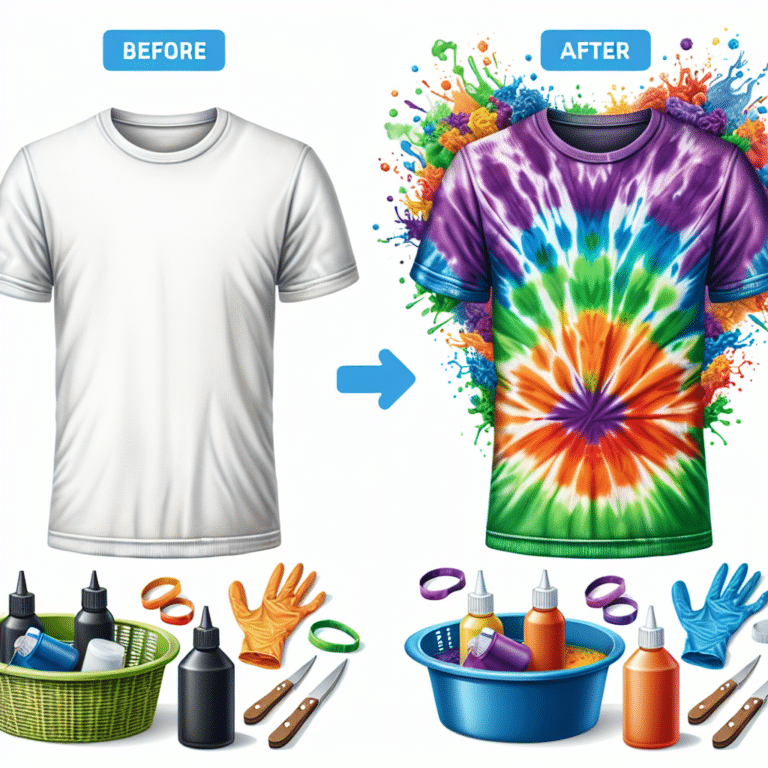 Revamp Your Old T-Shirts with Eco-Friendly Tie-Dye