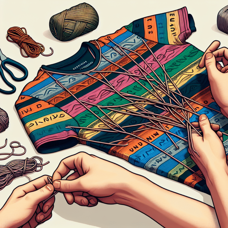 "How to Bind T-Shirts for Unique Designs