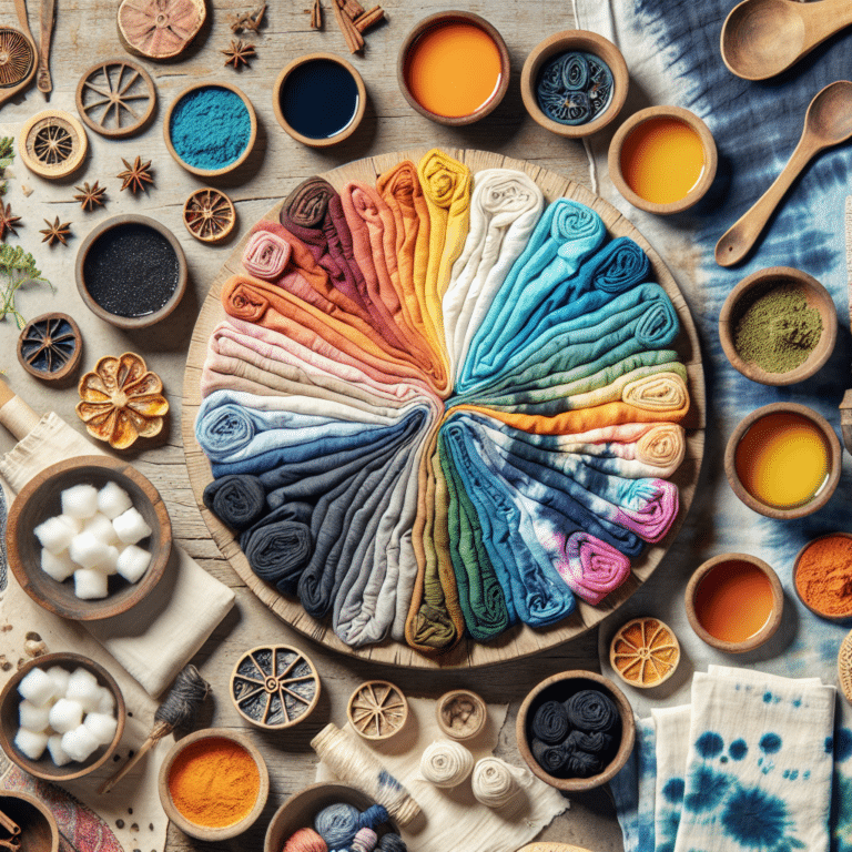 Layering Colors for Depth in Eco-Friendly Tie-Dye