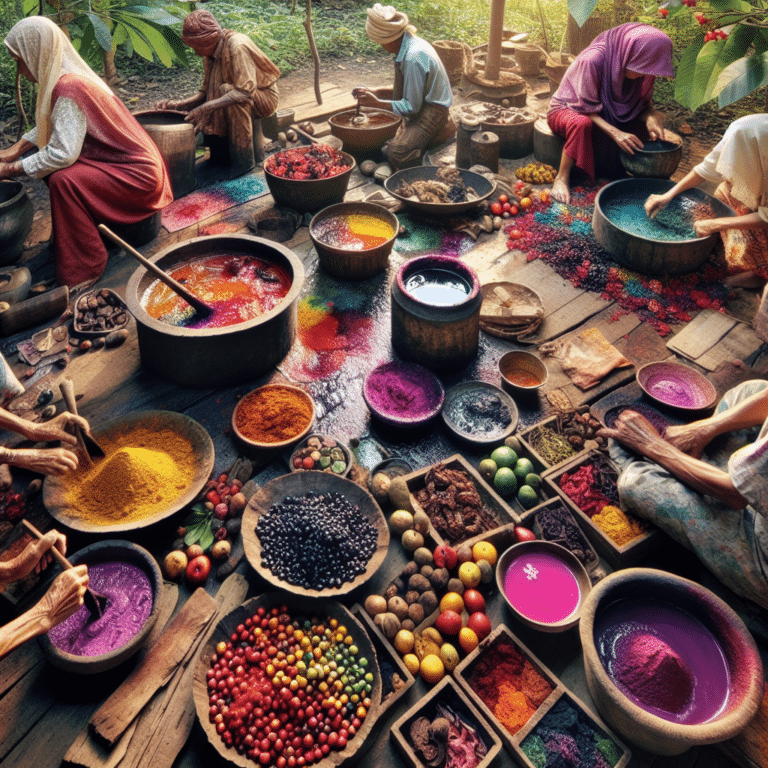 Traditional Techniques for Natural Dye Inspiration