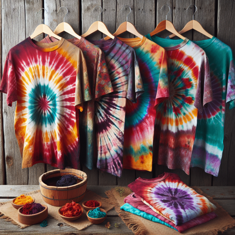 Upcycle with DIY Natural Tie-Dye T-Shirts