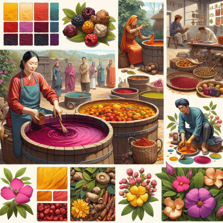 Traditional Techniques for Natural Dye Inspiration