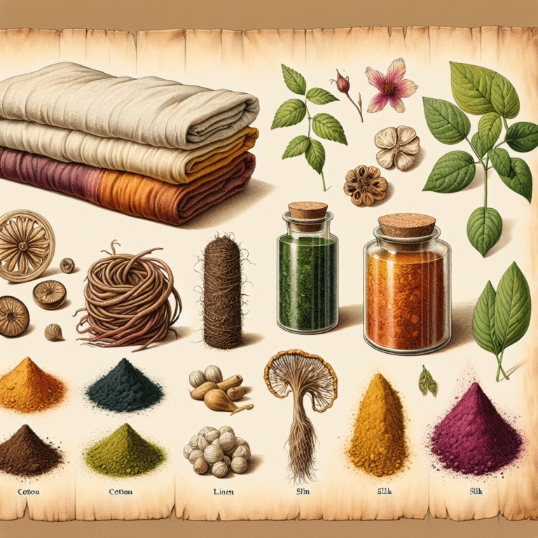 Choosing the Right Fabrics for Natural Dye Results