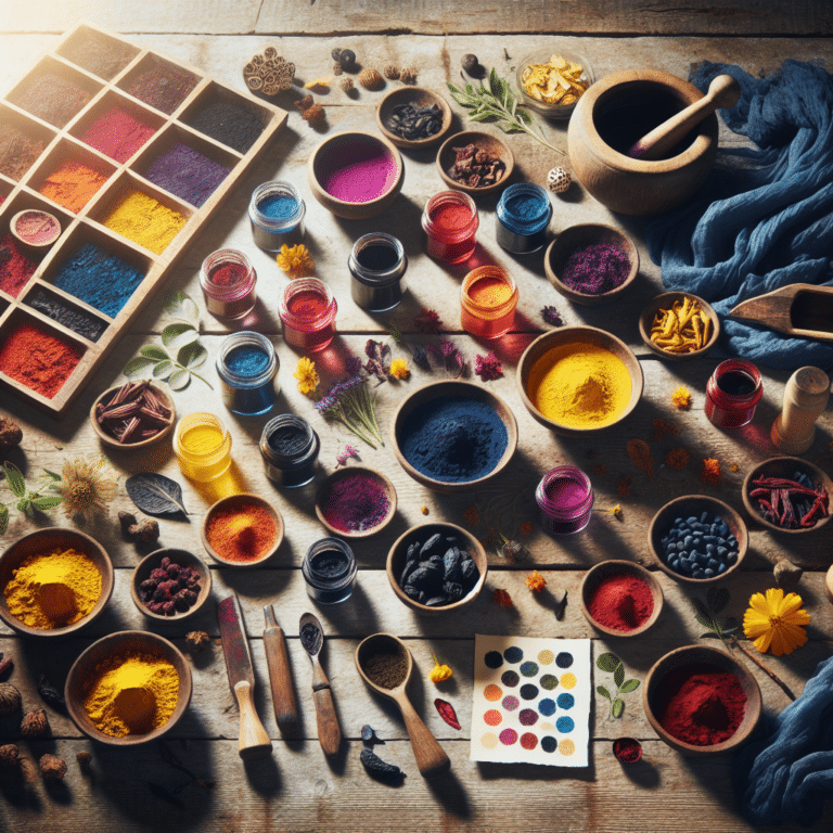 How to Mix Different Plant-Based Dyes