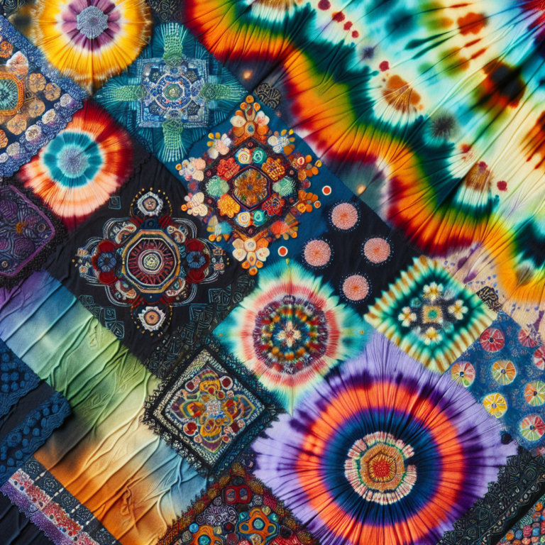 "Shibori-Inspired Tie-Dye Techniques