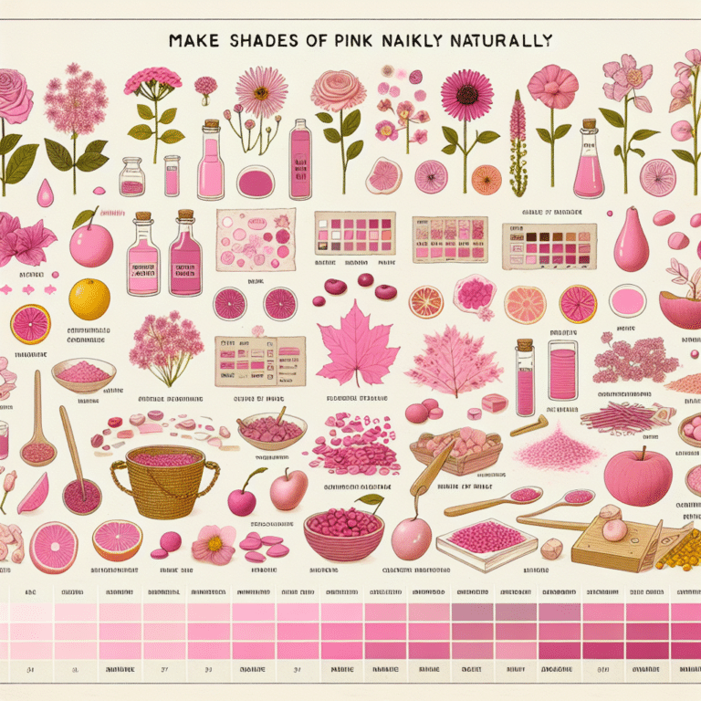 How to Make Pink Shades Naturally