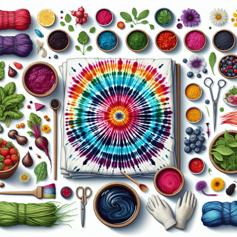 How to Create Stunning Tie-Dye with Plant-Based Dyes
