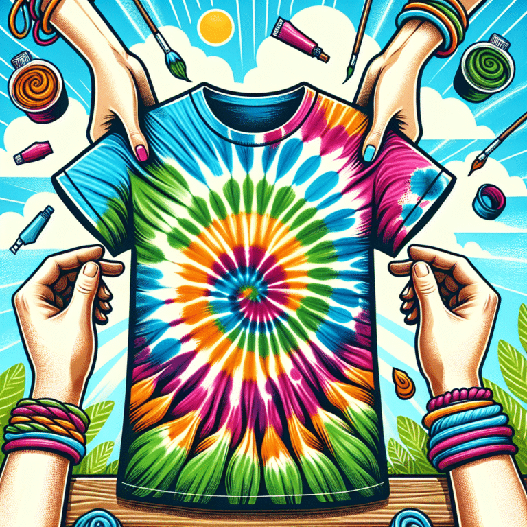 Unlock Creativity with DIY Natural Tie-Dye T-Shirts