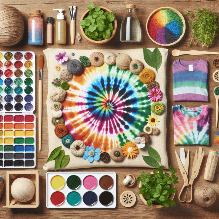 Discover Fun and Sustainability with DIY Eco-Friendly Tie-Dye