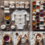 "How to Tie-Dye Baby Clothes Naturally