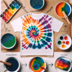 Transform Your T-Shirts into Rainbow Creations with DIY Natural Tie-Dye