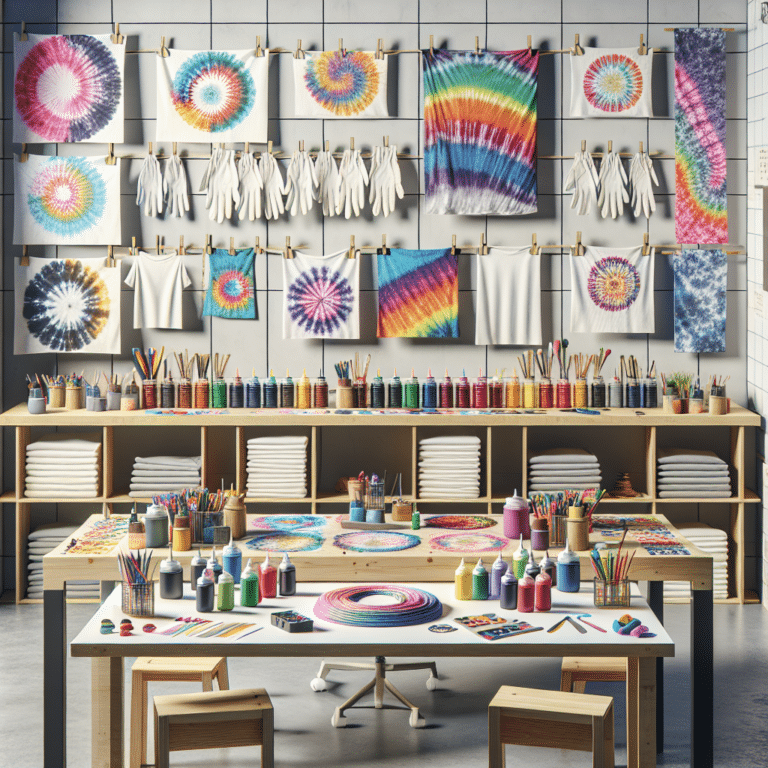 Enhancing Your Tie-Dye Workspace: An Efficiency Guide