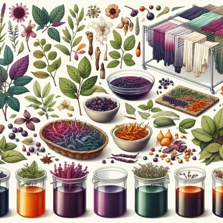 How to Collect and Prepare Natural Dye Materials