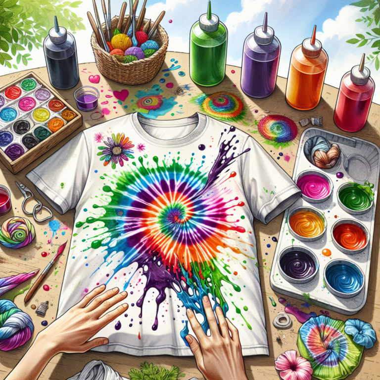 Fun with Dyes: Create your Eco-Friendly Tie-Dye T-Shirts