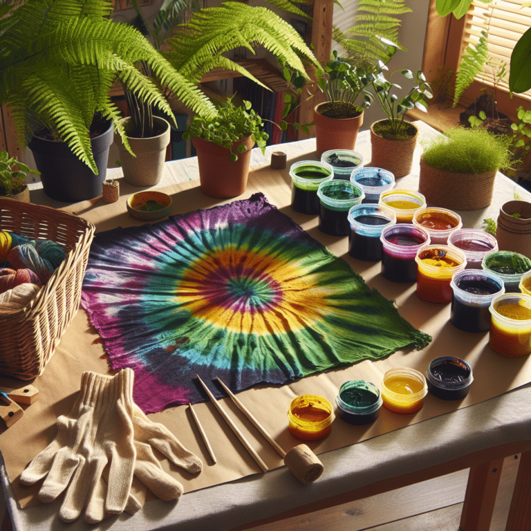 The Impact of Eco-Friendly DIY Tie-Dyeing