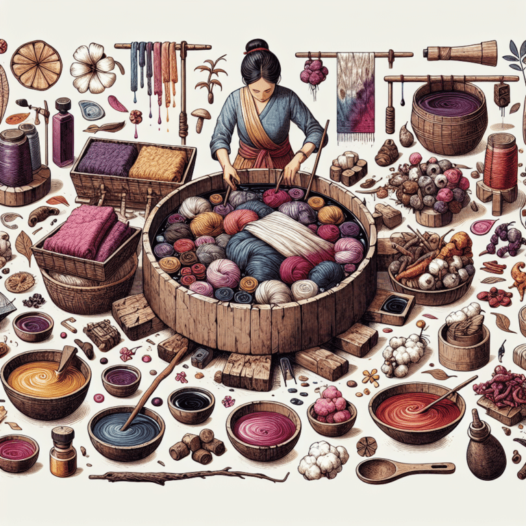 Inspiration from Traditional Natural Dye Techniques