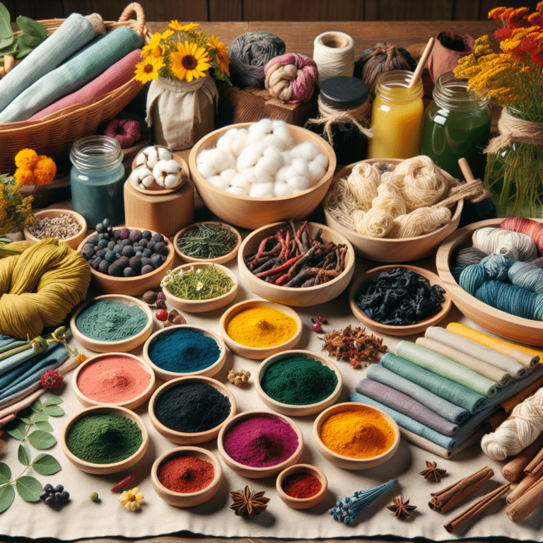 Choosing Fabrics for Top-Notch Natural Dye Results