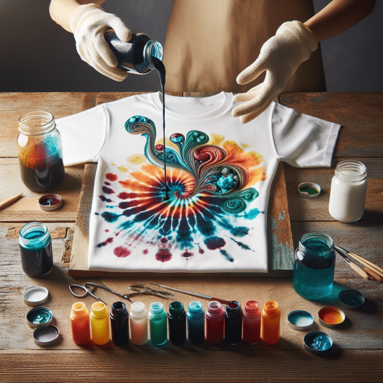 Creating Masterpieces: DIY Eco-Friendly Tie-Dye T-Shirts