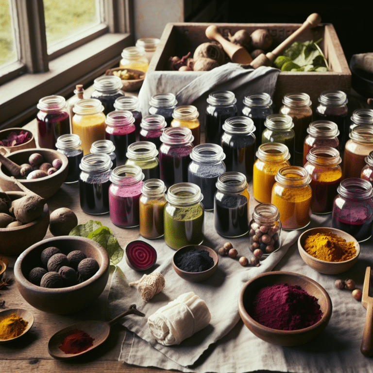Easy Guide to Making Natural Dyes at Home