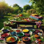 Natural Dyeing with Leaves and Flowers