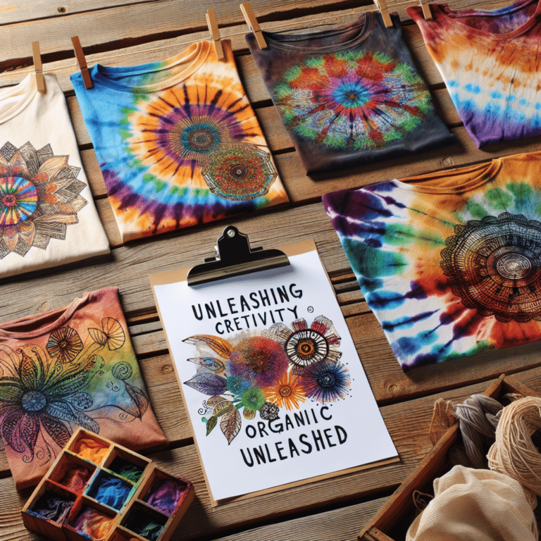 Unleashing Creativity with Organic Tie-Dye Patterns