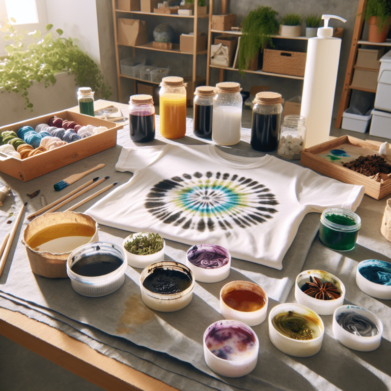 Learn to Create Sustainable DIY Tie-Dye T-Shirts
