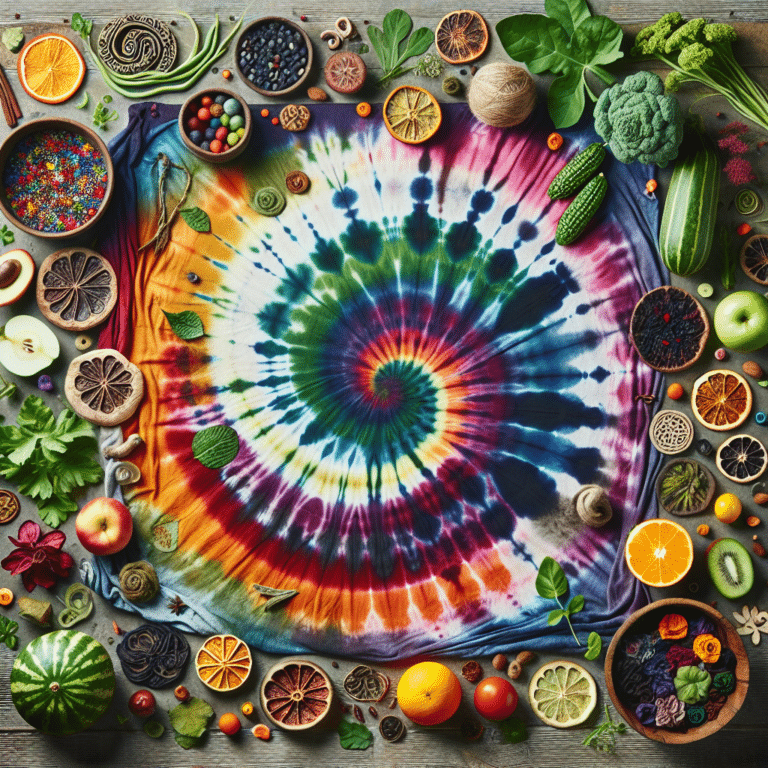 Starting Off: Plant-based Dyes and Tie-Dye Techniques