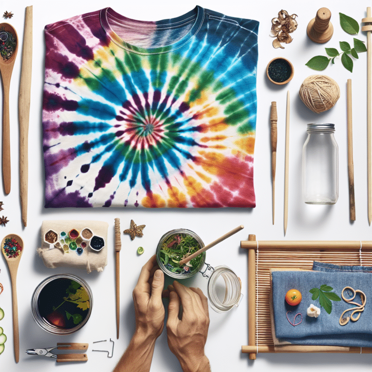 Creative Sustainability: DIY Eco-Friendly Tie-Dye Shirts