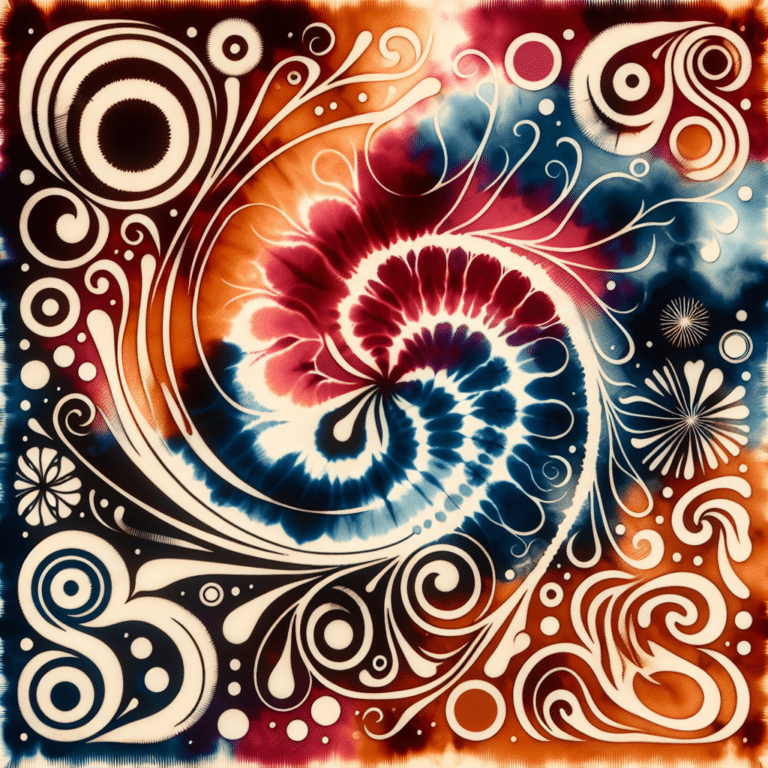 Inspiration for Organic Tie-Dye Patterns
