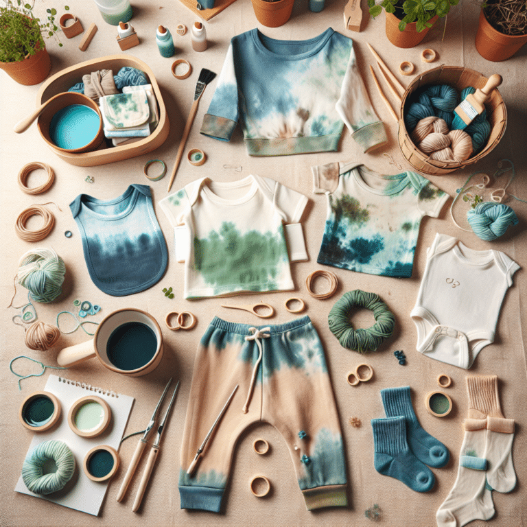 Naturally Tie-Dye Baby Clothes: A Beginner's Guide