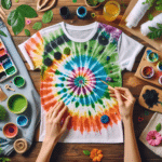 Ecological Craft: DIY Tie-Dye T-Shirts