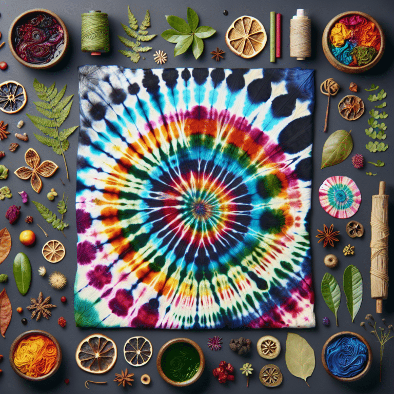 Layering Colors in Tie-Dye Using Plant-Based Dyes