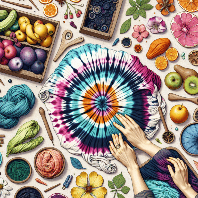 Eco-Friendly Tie-Dye Without Chemicals
