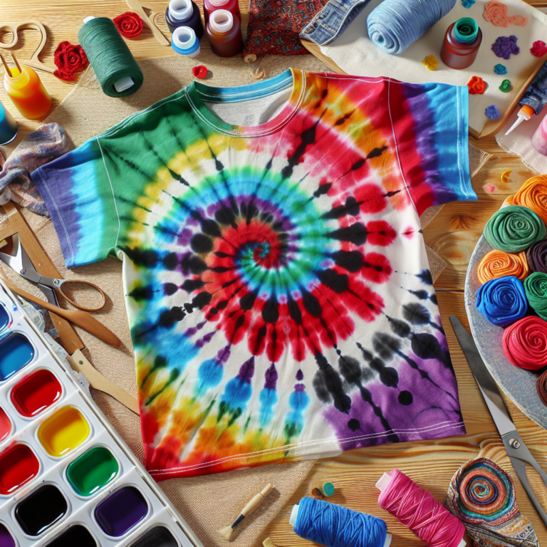 Fun with Fabrics: Eco-Friendly DIY Tie-Dye Shirts