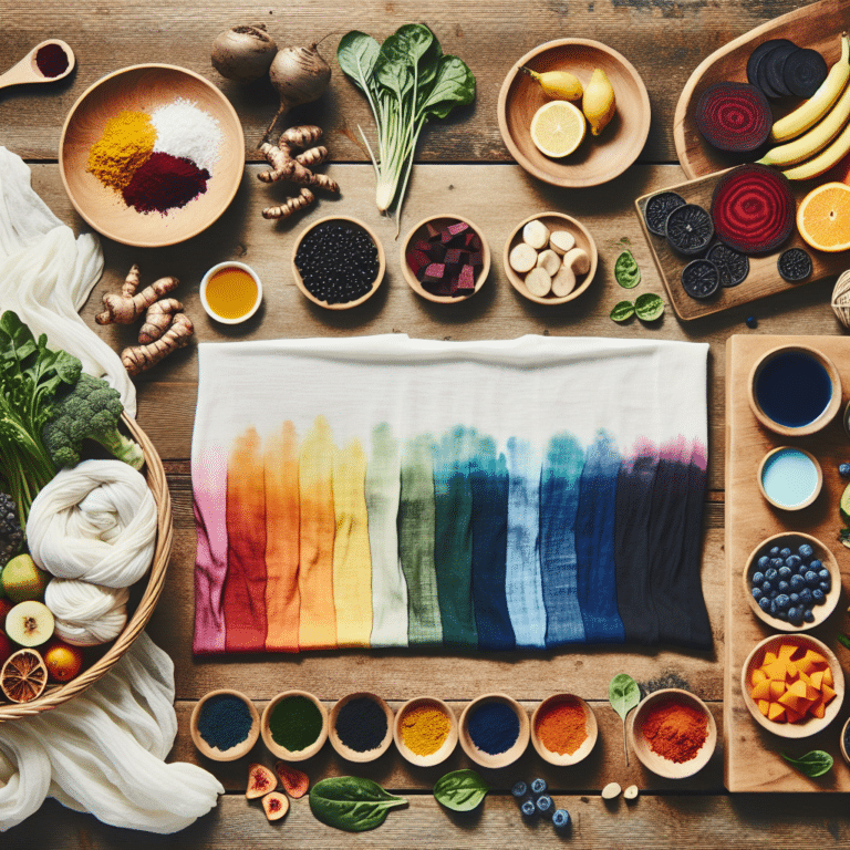 Dip and Dye: Achieving Ombre Effects with Natural Ingredients