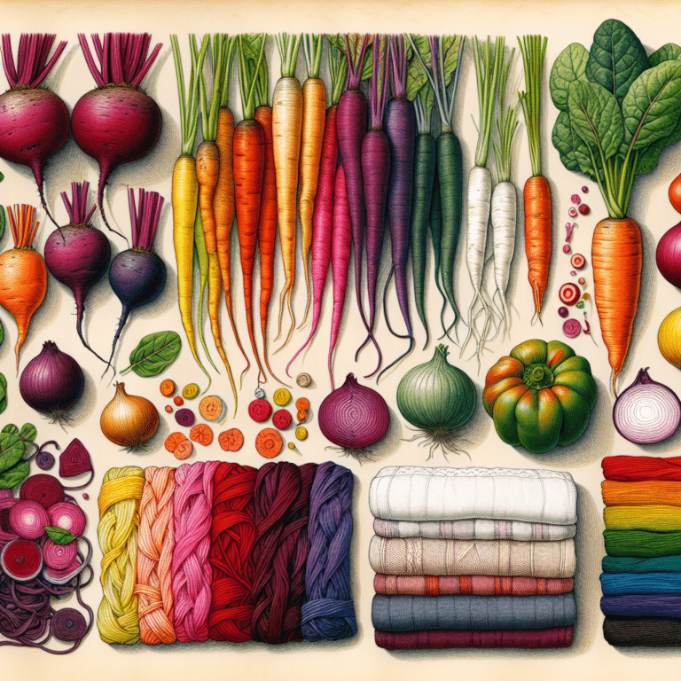 Using Vegetables in Your Natural Dyeing Practice