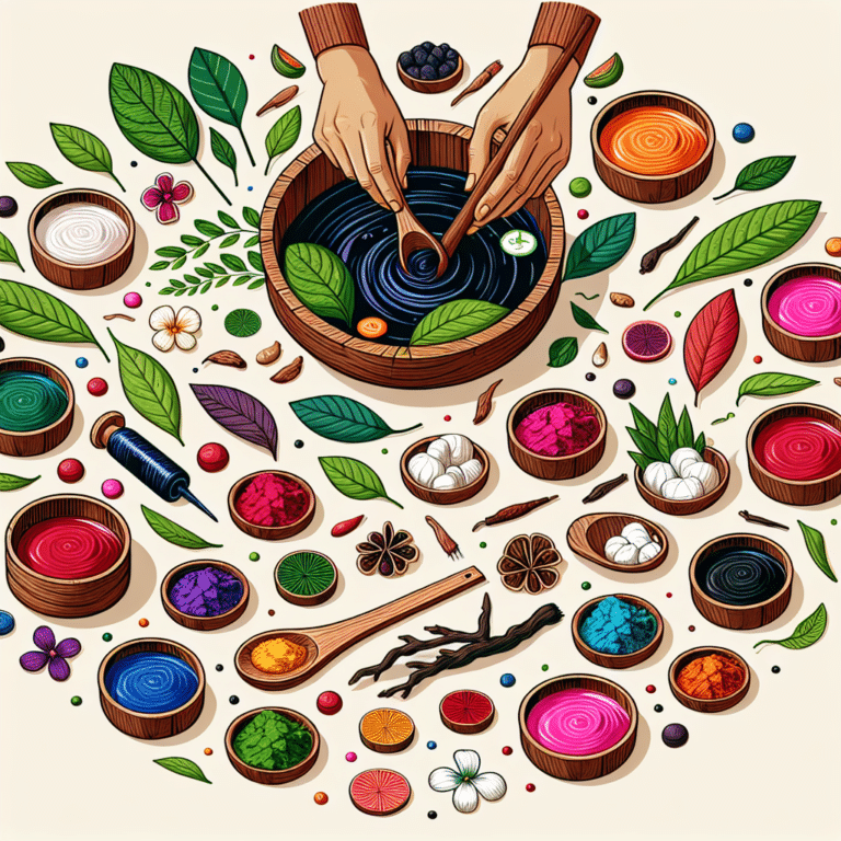 Mixing Plant-Based Dyes for New Shades: A Guide