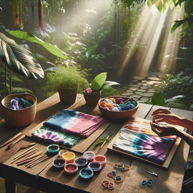 Unleashing Your Creativity with Eco-Friendly Tie-Dyeing Techniques