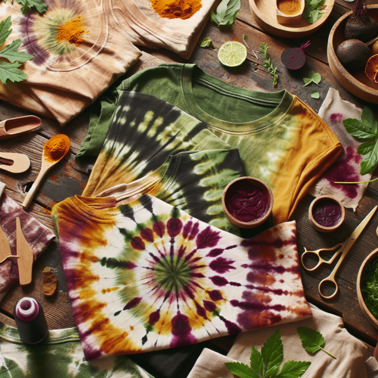 Sustainable Fashion: DIY Eco-Friendly Tie-Dye T-Shirts