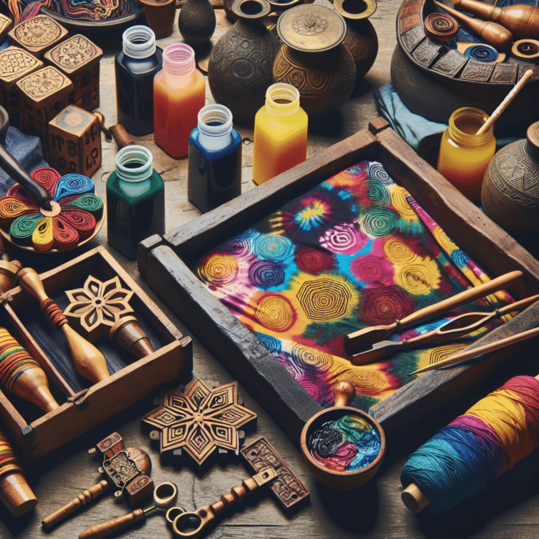 Drawing from Traditional Dye Techniques for Modern Tie-Dye Projects