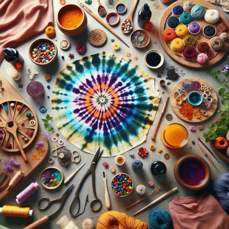 Discover Colour Therapy with DIY Eco-Friendly Tie-Dye Projects