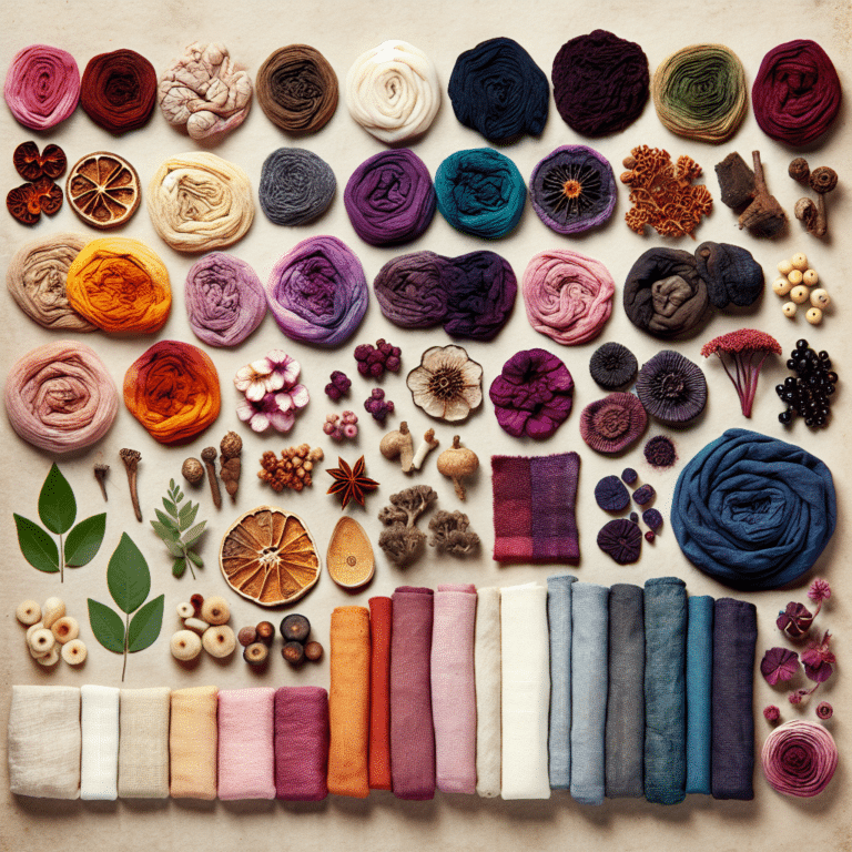 Choosing Fabrics for Top-Notch Natural Dye Results