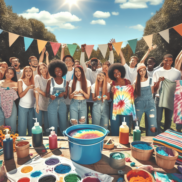 Planning an Eco-Friendly Tie-Dye Party